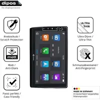 Dipos – 2x Matte Beschermfolie geschikt voor Dynavin D9-RNCL 9 Zoll | Krasbestendige & antireflecterende Screenprotector Ultra-Thin