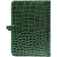 Kalpa 1111-09 hervulbare Personal Planner Organizer Croco Bos Groen 1 week per 2 paginas 2026-2027-2028