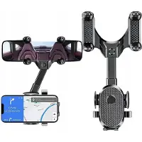Webski Stevige Autohouder voor Dashcam/Telefoon aan Achteruitkijkspiegel