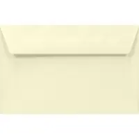 Netuno Gladde crème enveloppen A7 - 90 x 140 mm - 50 stuks - NK natgelijmde - 100 gram - Lessebo -