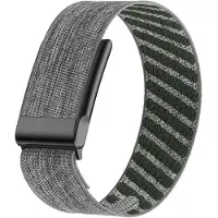 Strap-it Gebreid bandje Nylon geschikt voor WHOOP 5.0 - Grijs