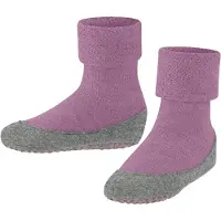 Falke Cosyshoe Minis Noppen op de zool wol huissokken kinderen roze - maat 27-28