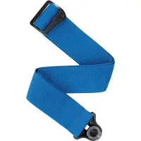 D'Addario PWSAL402 Auto Lock Polypropyleen Gitaarband Blauw