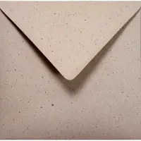 Netuno Ecologische Beige enveloppen A5 - 155 x 155 mm - 25 stuks - NK natgelijmde - 120 gram - Crush -