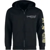 Evanescence Vest met capuchon - Open Door - S tot 3XL - voor Mannen - zwart - Maat L