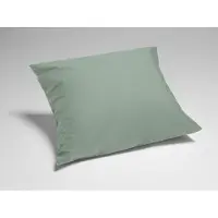 Yumeko Kussensloop Percal Katoen 65x65 Groen - Eco, Bio & Fairtrade
