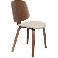 White Label Eetkamerstoel Walden Beige