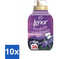 Lenor 10 x - Wasverzachter - Fresh Air Maneschijn - Ultra Geconcentreerd - 36 Wasbeurten - Wasverzachter - Buitenfrisheid - Frisse Geur - Bloemige Geur - SolarDry