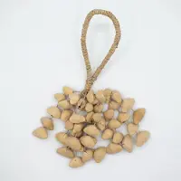 Ancient Wisdom Kenari Shell Long Rattle (50 Shells)