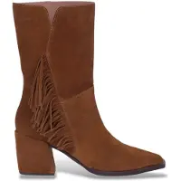 Wonders Dames Charme bruine leren laarzen (39), Leer, 3 tot 5 cm, Geen, Casual M-6404