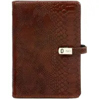 Kalpa 1111-74 Personal Bindmiddel Croco bruin 1 week per 2 paginas 2026-2027-2028