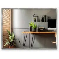 Tulup Decoratieve Badkamerspiegel - Moderne Wandspiegel - Spiegel 70x50 cm