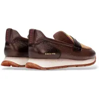 Hispanitas Dames Leren Sport Kansas mocassins bruin (38), Leer, 1 tot 3 cm, Geen, Casual HI254387