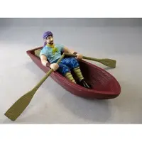 Comansi Piraat in boot - speelfiguurtje - 14 cm - Speelfiguurtje piraten sloep