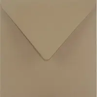 Netuno Gladde Beige enveloppen A5 - 153 x 153 mm - 25 stuks - NK natgelijmde - 120 gram - Aster Color -