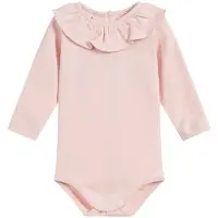 Babidu Oud roze romper met kraag van