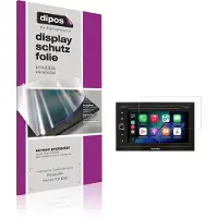 Dipos – 2x Beschermfolie geschikt voor Blaupunkt Vienna 700 DAB | Krasbestendige & heldere Screenprotector Ultra-Thin