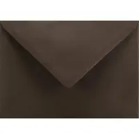 Netuno Gladde bruine enveloppen A6 - 125 x 175 mm - 25 stuks - NK natgelijmde - 115 gram - Sirio Color -