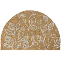 Tragar Merkloos Kokos Mat 60x40cm - Antislip, Weerbestendig, Natuurlijk Materiaal