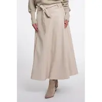Rino & Pelle faux leather skirt with belt chelsea.7502611 9030 birch
