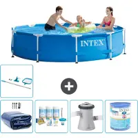 Intex Framezwembad, rond - 305x76 cm - 6-delig, model S41477