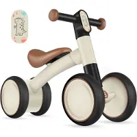 SP Loopfiets - Loopauto - Comfortabele Luchtbanden - Bruin - 54cm x 20cm x 37cm