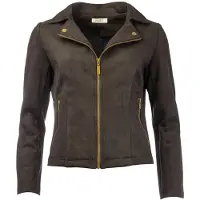 NED Jas Seasonalbe Yansel Ls Rmj Suedine 26wu127 07 Ganache Brown Dames Maat - S