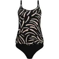 AMOENA Turin Tankini Top Turin BL black/quartz sand - maat EU 40C / FR 40C