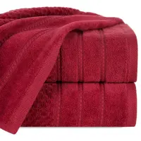 Eurofirany Luxe Katoenen Badhanddoek 70x140cm - 500 g/m² - Rood