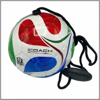 Sportec Icoach Mini Trainingvoetbal aan koord - WK voetbal 2026 kleuren