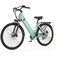 SmartAI C1 28 inch Elektrische Fiets - 250W Motor - 36V 13Ah Accu - Bereik tot 80km - Shimano 7-Snelheden - Max 25km/u - - Verende Voorvork -Elektrische stadsfietsen -Groente