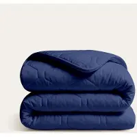 HappyBed Wasbaar Winterdekbed | Original | Navy
