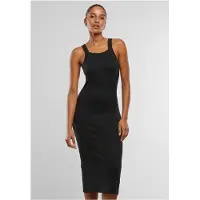 Urban Classics Tb7526 Mouwloze Midi-jurk
