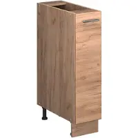 Vicco Apotheekkast Fame-Line Goudkleurig Eiken/Goudkleurig Eiken 20 cm, WB Eik, Model 61688
