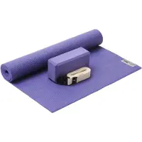 Yogistar Yoga-Set kick it - one (Yogamatte + Yogablock + Yogagurt)