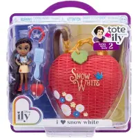 Disney ily 4EVER Tote Snow White Mini speelfiguur - 7 cm groot - Met accessoires