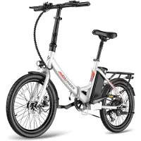Fafrees F20 Light Elektrische Vouwfiets - 20 Inch City E-bike - 36V 20Ah Batterij - Tot 100km Bereik - Shimano 7-Versnellingen - Schijfremmen - Opvouwbaar - werkverkeer