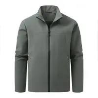 Allthemen Heren Casual Opstaande Kraag Windjack - Waterdicht Vlekvrij - 2XL