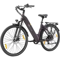 TTGO C3SE E-bike - 25 km/u - 28inch - 80km actieradius - 250W motor - 36V18Ah accu - 52NM - paars