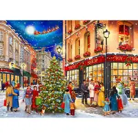 Wooden City WoodenCity Houten Puzzel Kerstavond 505 Stukjes - Decoratie