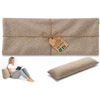 Totsy Baby Hoes voor Zwangerschapskussen 145cm Lang Kussen Voor Zijslapers Lichaamskussen Ideaal Voor Slaap Ondersteuning En Borstvoeding Perfect Voor Zwangere Vrouwen Oeko-Tex Boucle