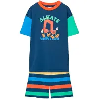 Boboli 683007 Korte Mouw Pyjama Blauw 10 Years Jongen