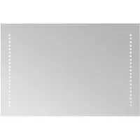 vidaXL LED Badkamerspiegel Doorzichtig 60 x 40 cm gehard glas