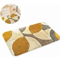 VHV -Badmat - Schattige en Antislip Badkamermat 40x60 cm van Zacht Imitatie Kasjmier met Snelle Absorptie en Comfortabele Antislip Onderkant voor Toilet en Hal - Kleurrijk