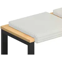 vidaXL Bankkussen 2 st Pluche Corduroy Crèmekleurig Diepte 35 cm