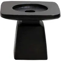 Vase the World Kandelaar Calama | Small | Zwart | L12 x B12 x H10 cm