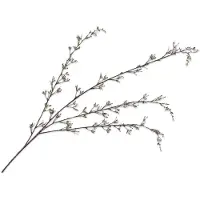 Silk-ka Kunsttak Bessentak Groen H 13 Cm