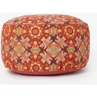 Sissy-Boy Multicolour Poef Met Mozaïek Print