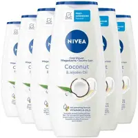 Nivea 6x Douchegel Coconut & Jojoba Oil 250 Ml