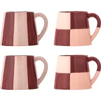 Bloomingville Floki mokken roze set van 4 stuks